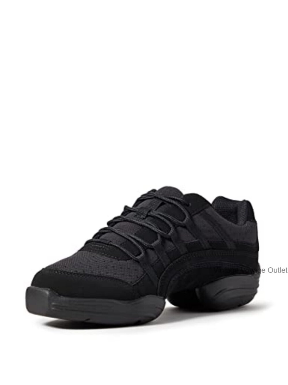 Women's Dance Sneakers Split Sole PU Nubuck Jazz Shoes